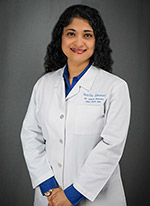 Dr. Jeena Leon Samuel DMD, BDS, FAGD at Smile Dental in Stafford, TX